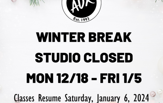 ADX Closed for Winter Break